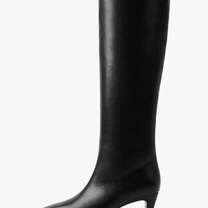 Modatope Knee High Boots Women Square Toe Kitten Heel Tall Boots size 9.5